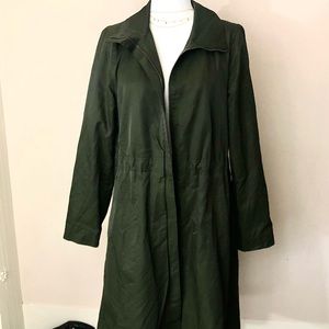 Eileen Fisher Organic Stand Collar Long Coat